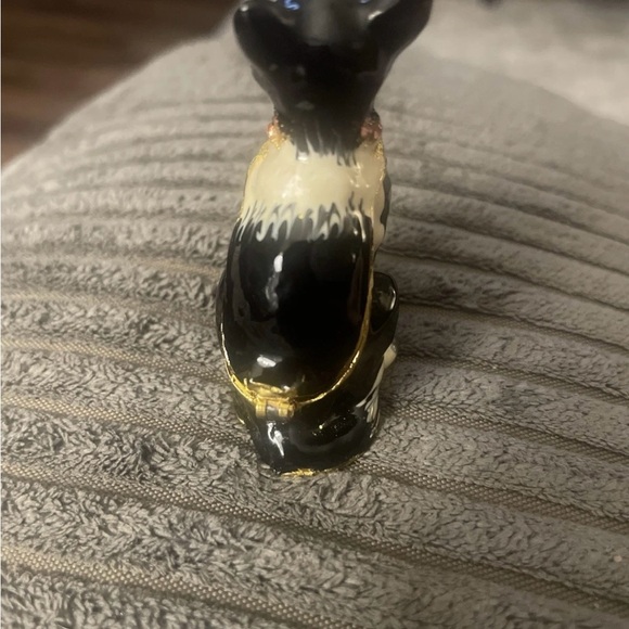 Ceramic Cat Trinket/Pill Figurine - Picture 3 of 6